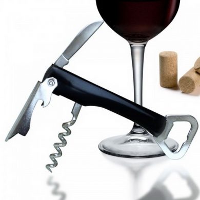 Black Waiters Wine Opener